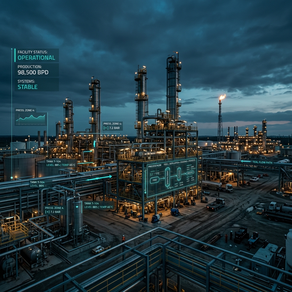 Industrial energy facility